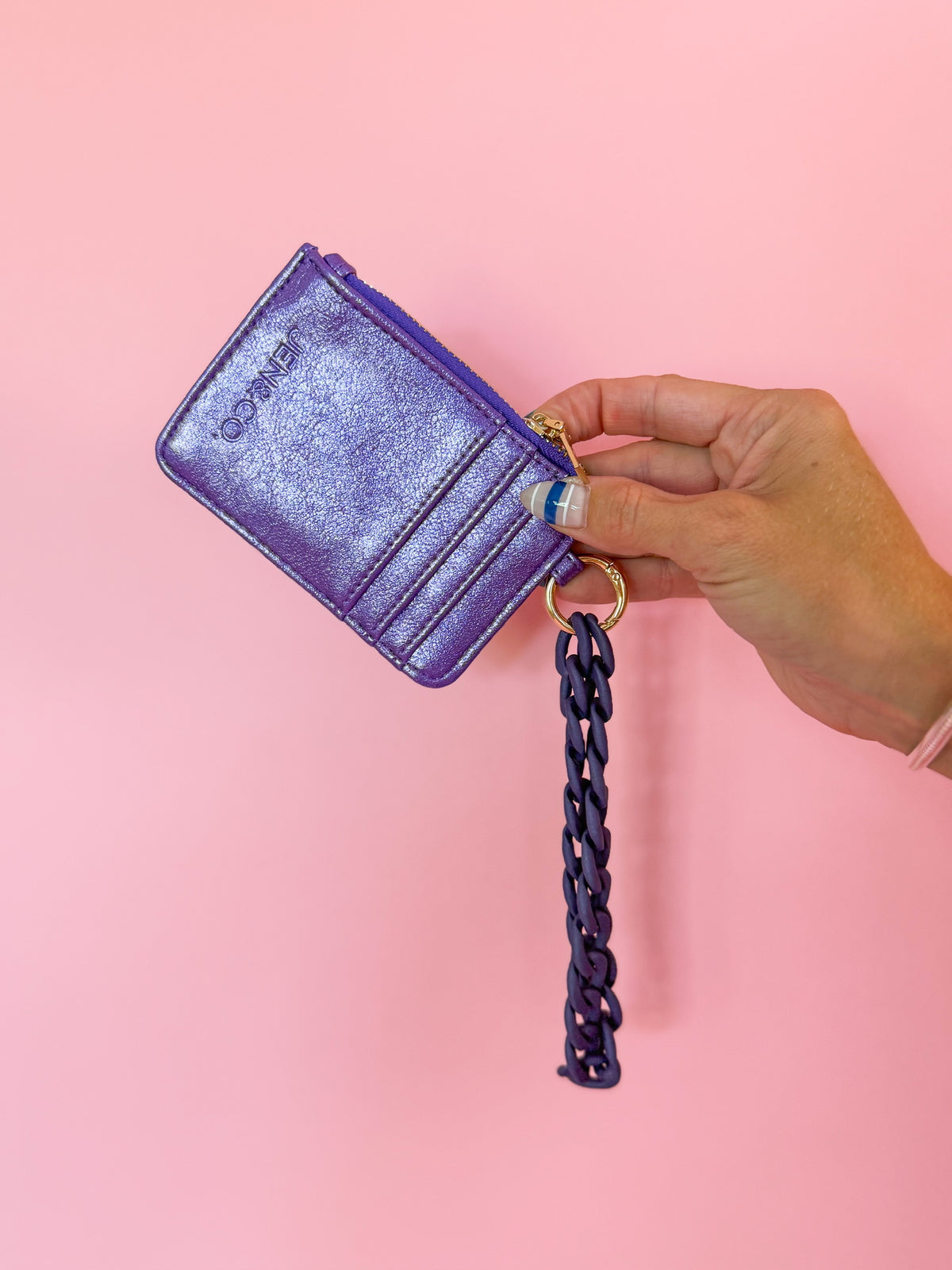 Vegan Quilted Bangle Wallet