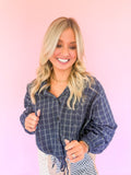 Navy on the Go Top