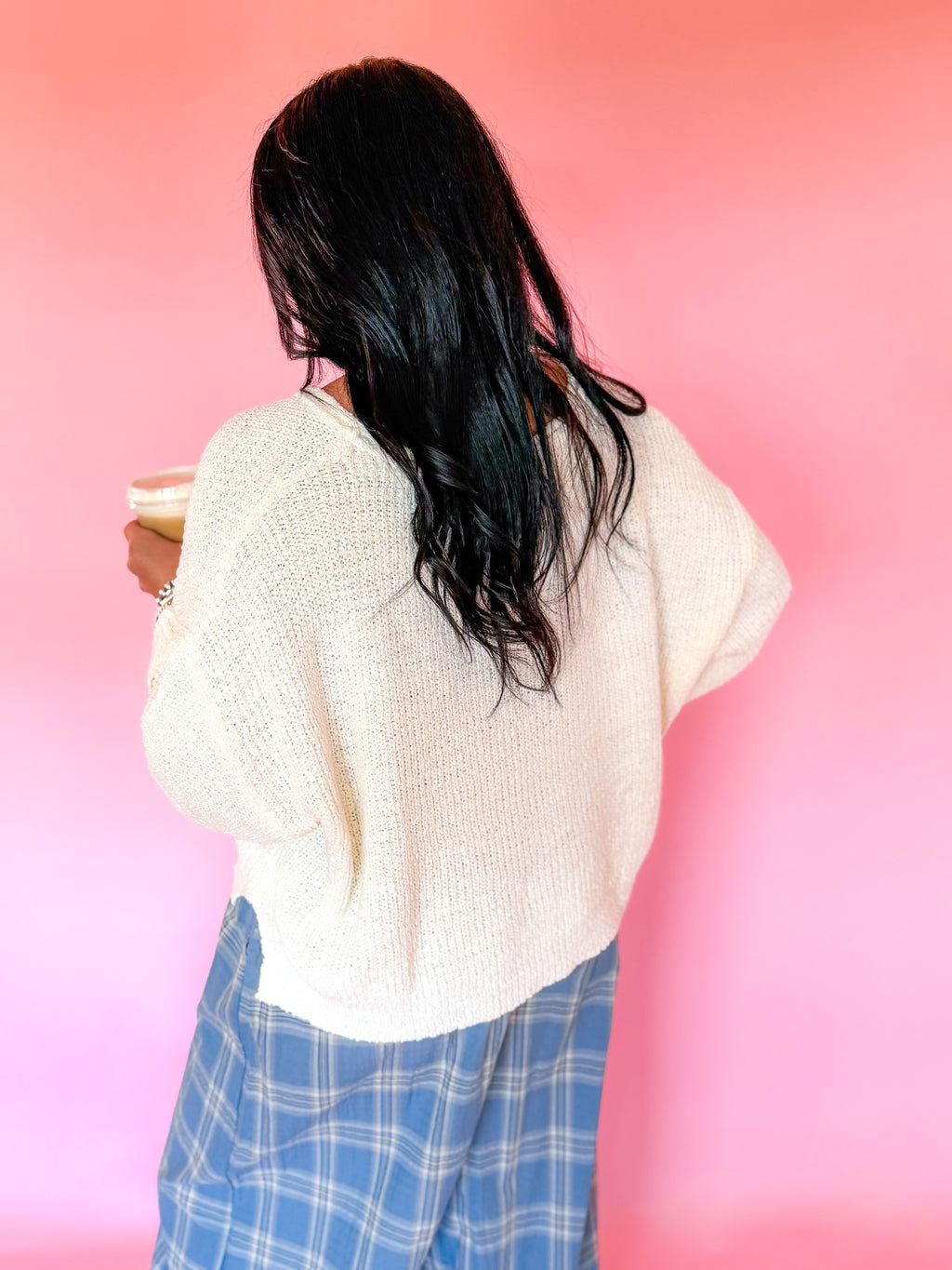 Dream Knit Sweater in Cream