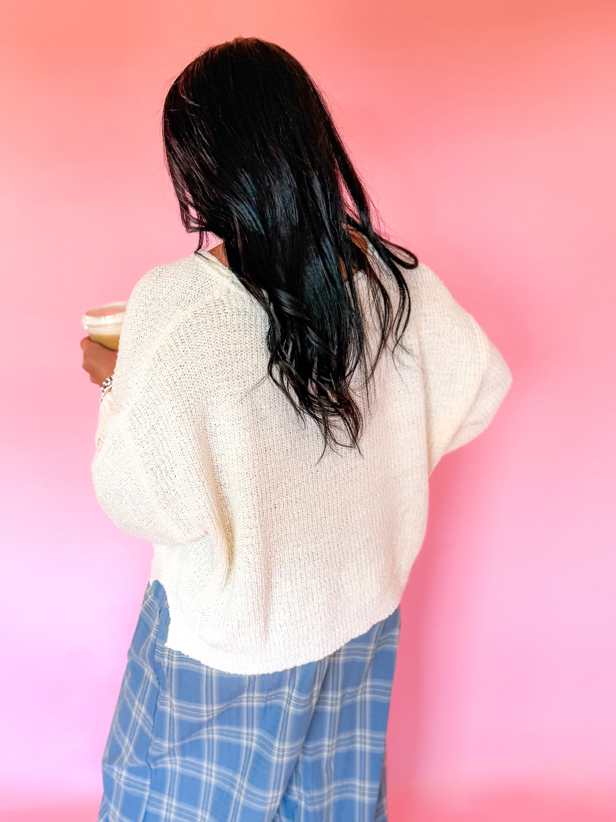 Dream Knit Sweater in Cream