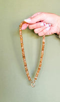 Brown Candy Beaded Necklace