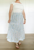 Blooming Skies Maxi Skirt