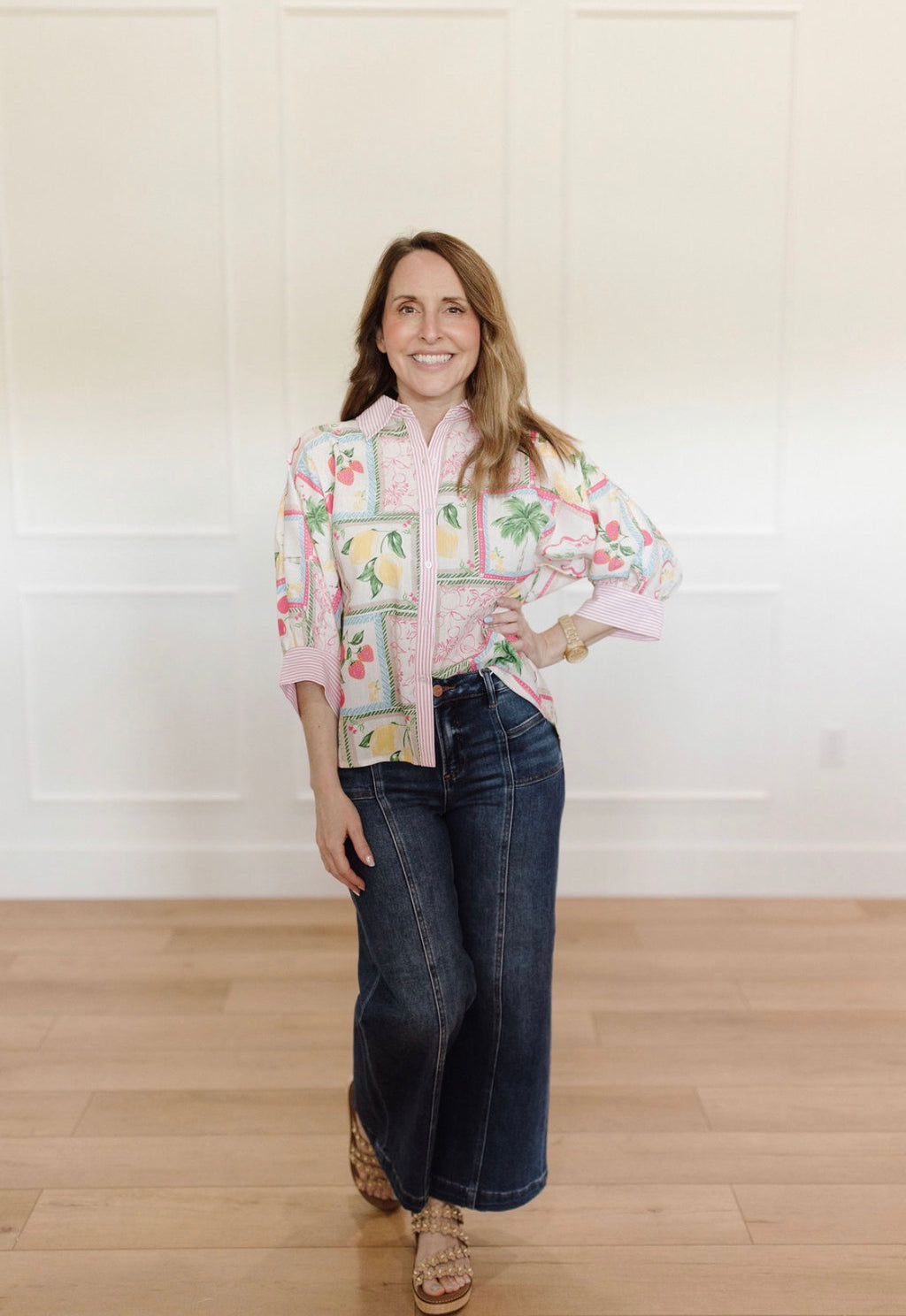The Postcard Paradise Blouse