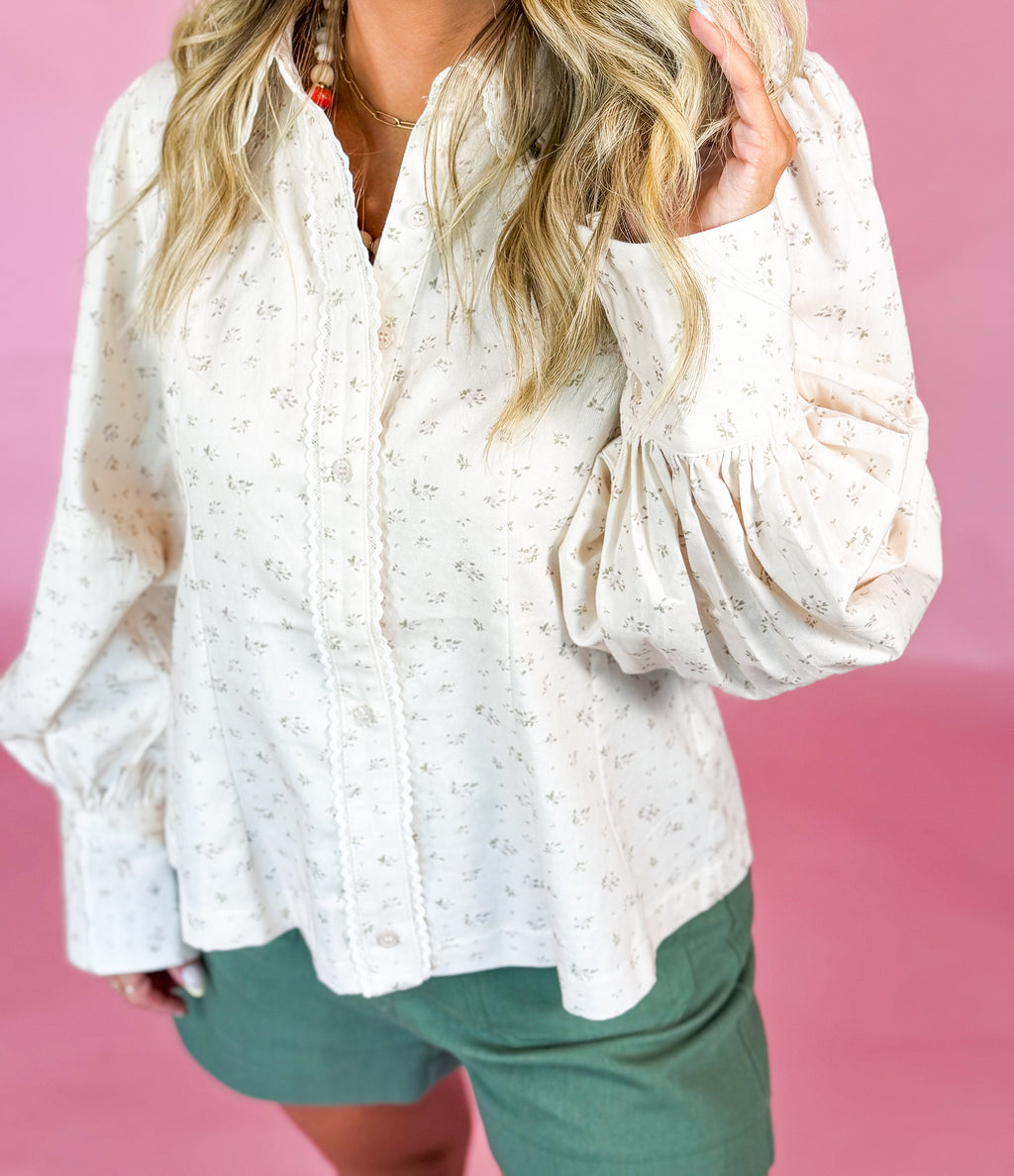 Ivory Poetry Blouse