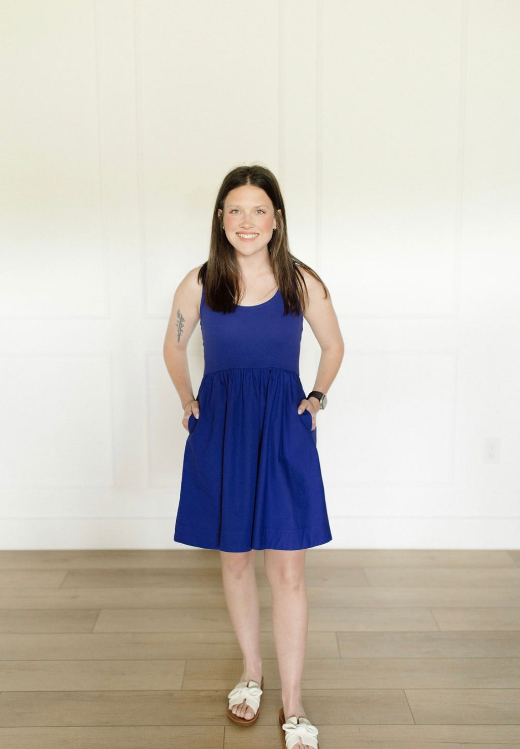 The Knit & Woven Dress