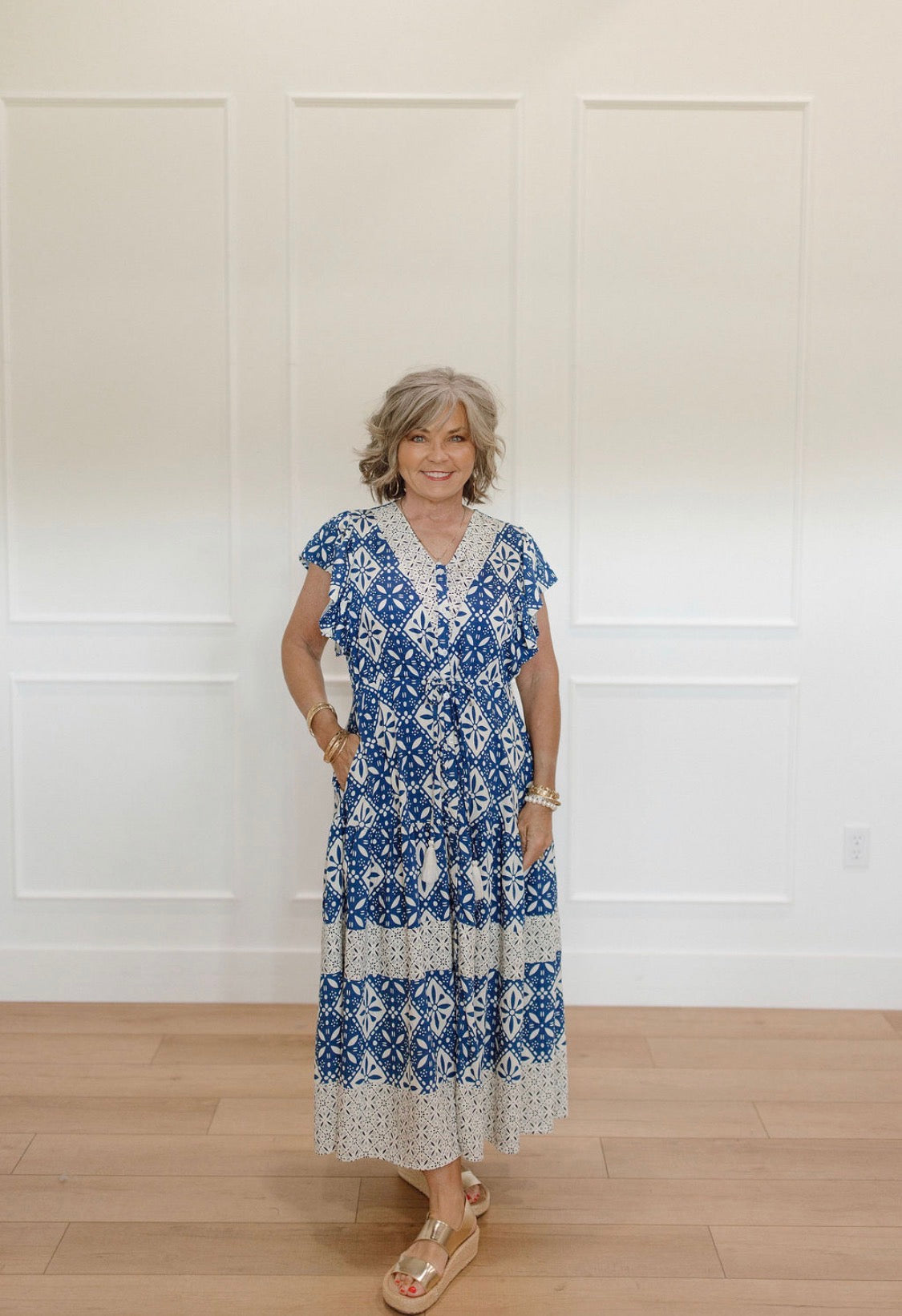 Kaleidoscope Maxi Dress