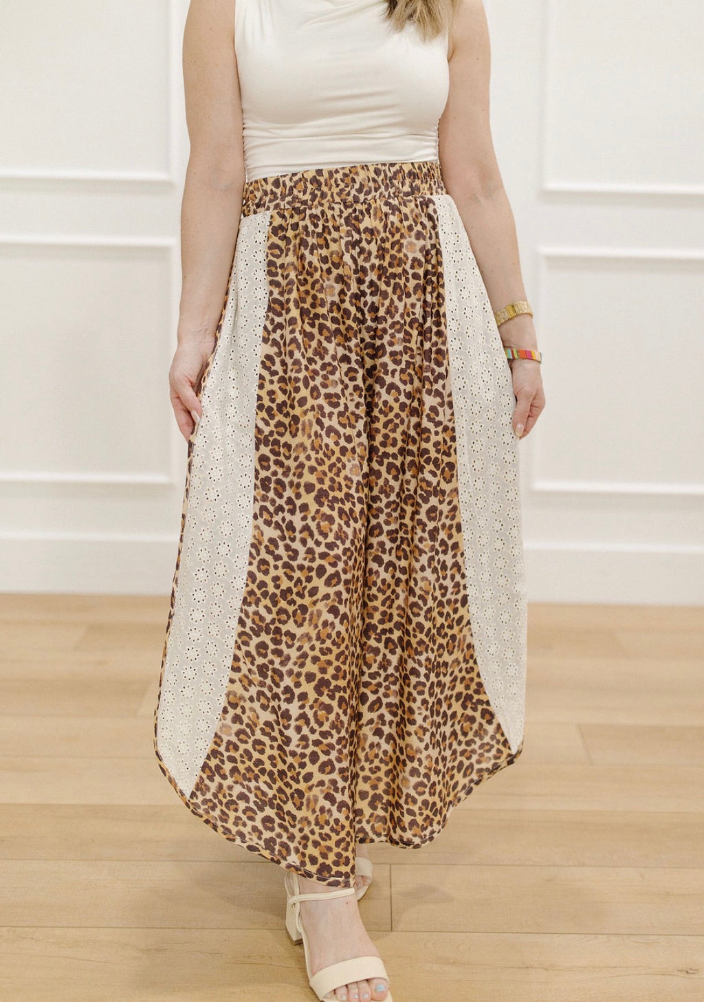 Wild Lace Leopard Pants