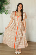 Redline Reverie Polka Dress
