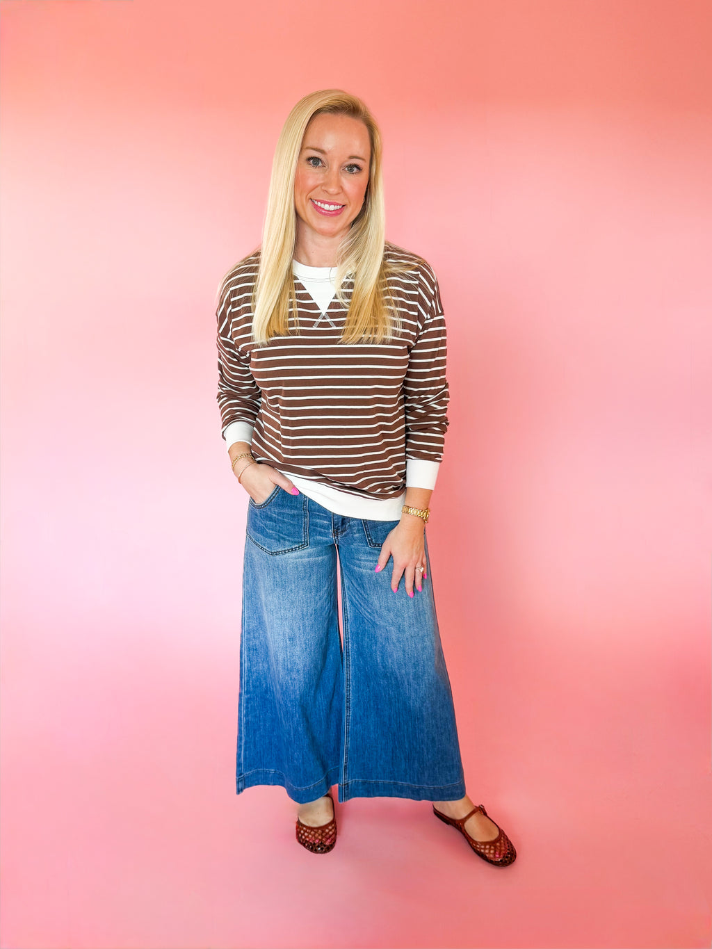 In Good Stripes Top