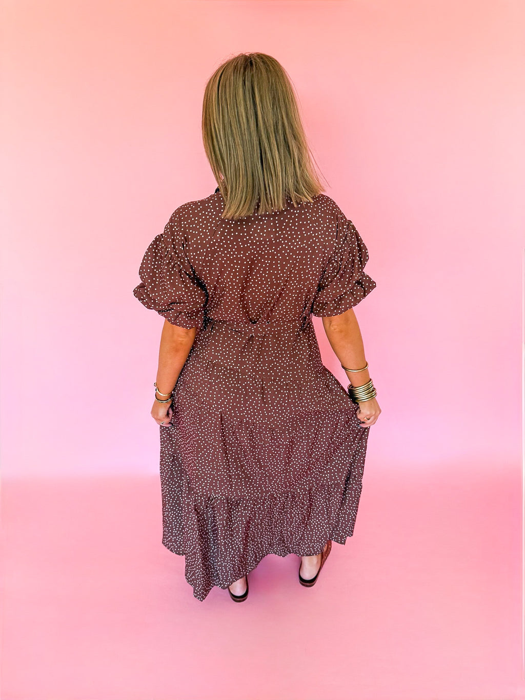 Mocha Meringue Dress