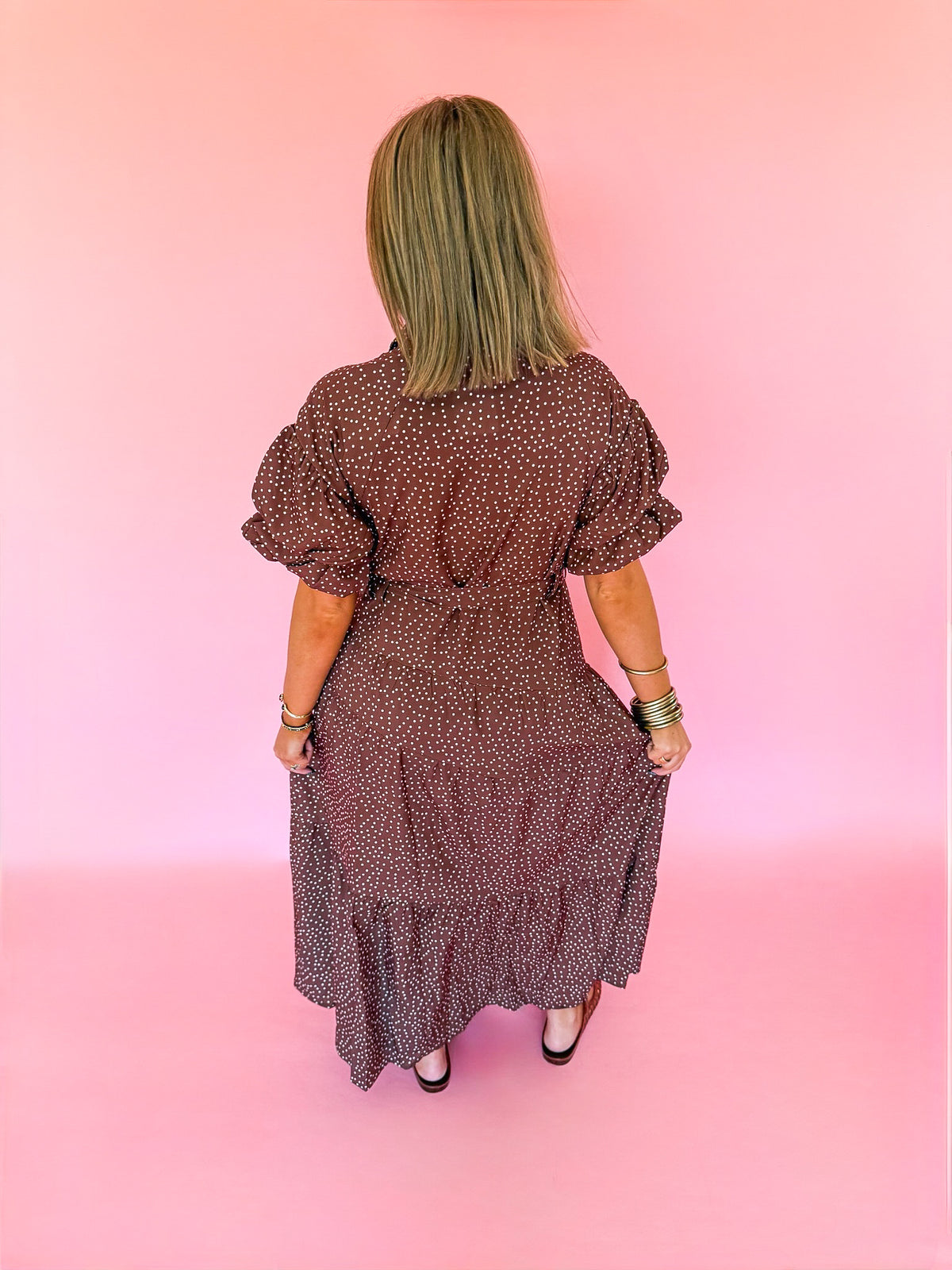 Mocha Meringue Dress