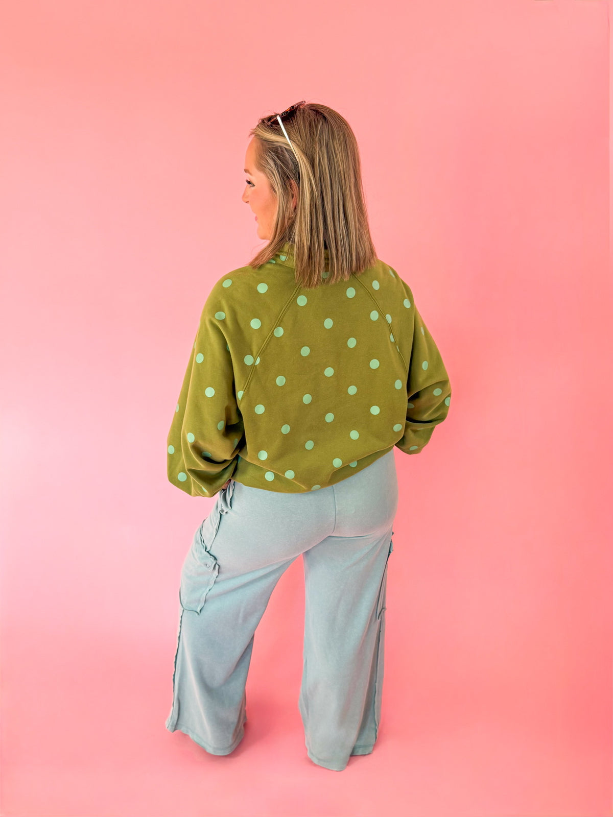 A Little Spotty Quarter-Zip