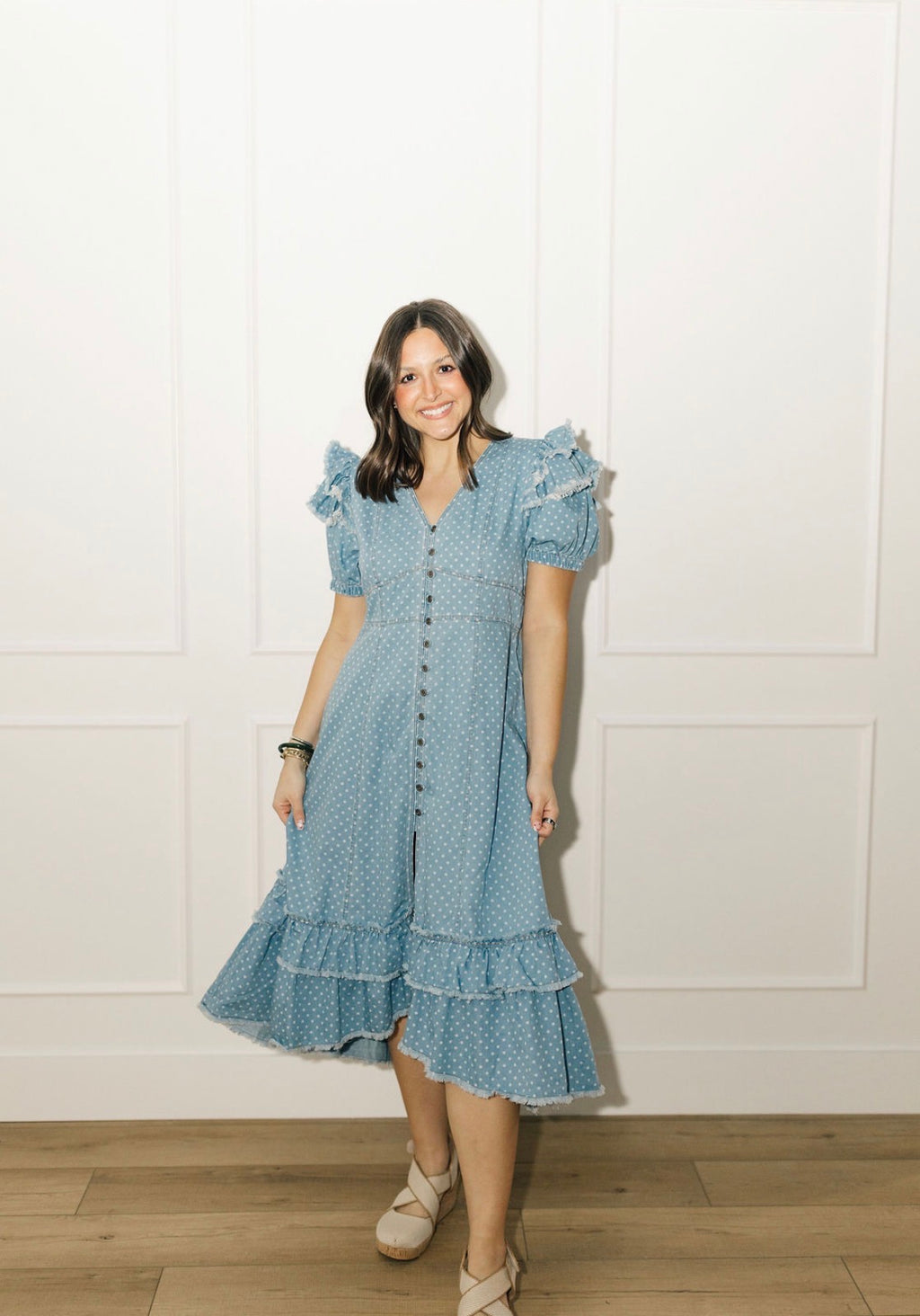 The Country Belle Dot Dress