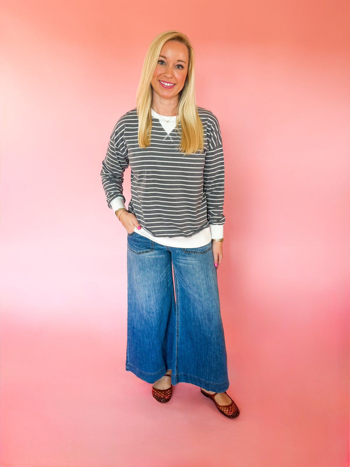 In Good Stripes Top