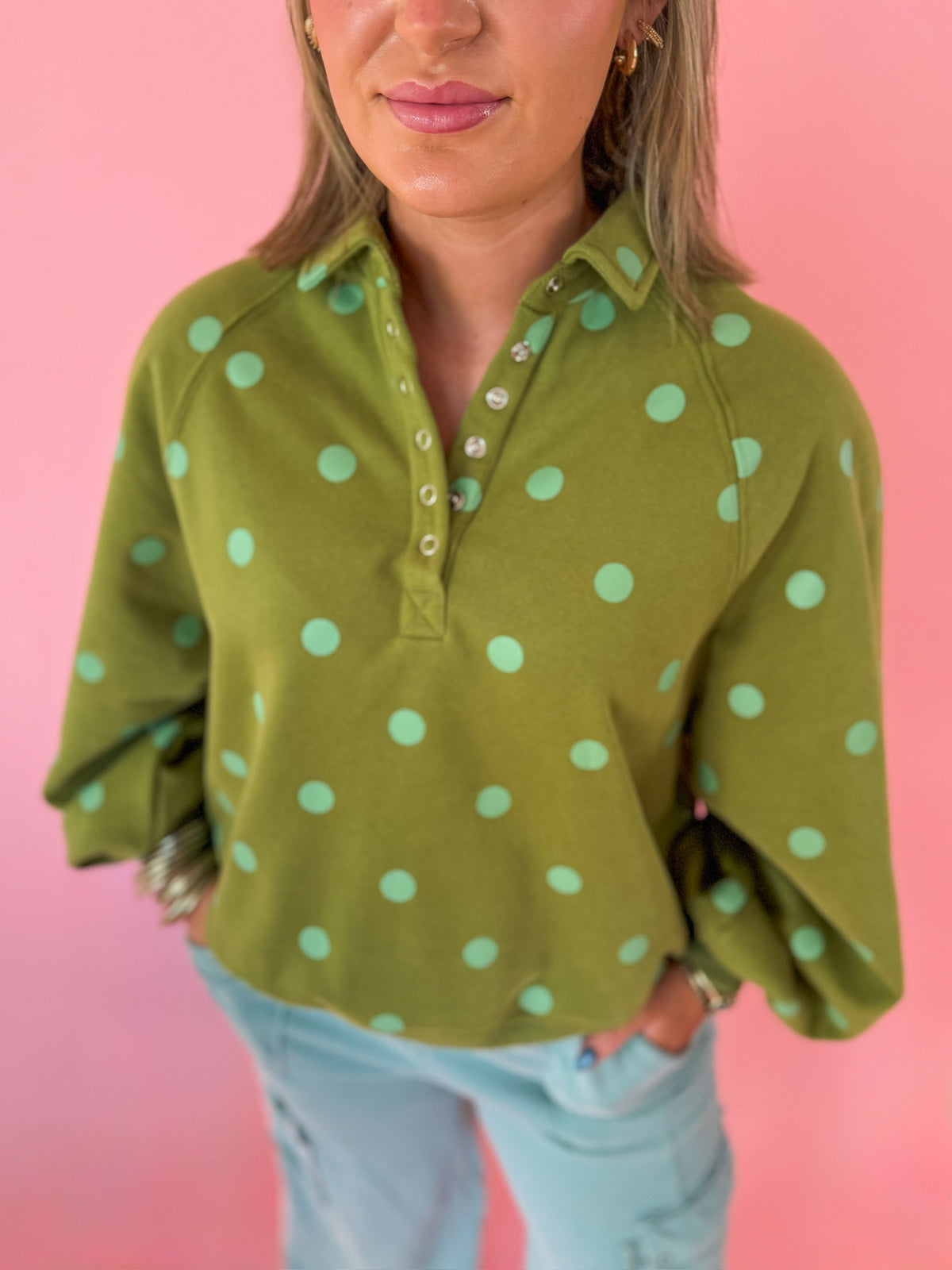 A Little Spotty Quarter-Zip