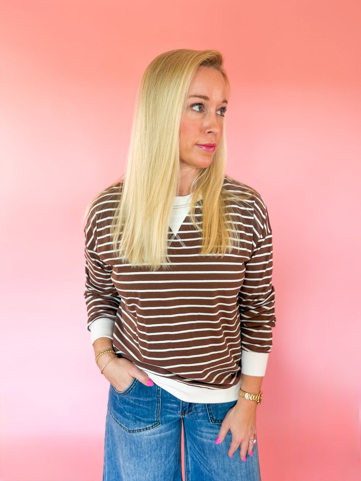 In Good Stripes Top