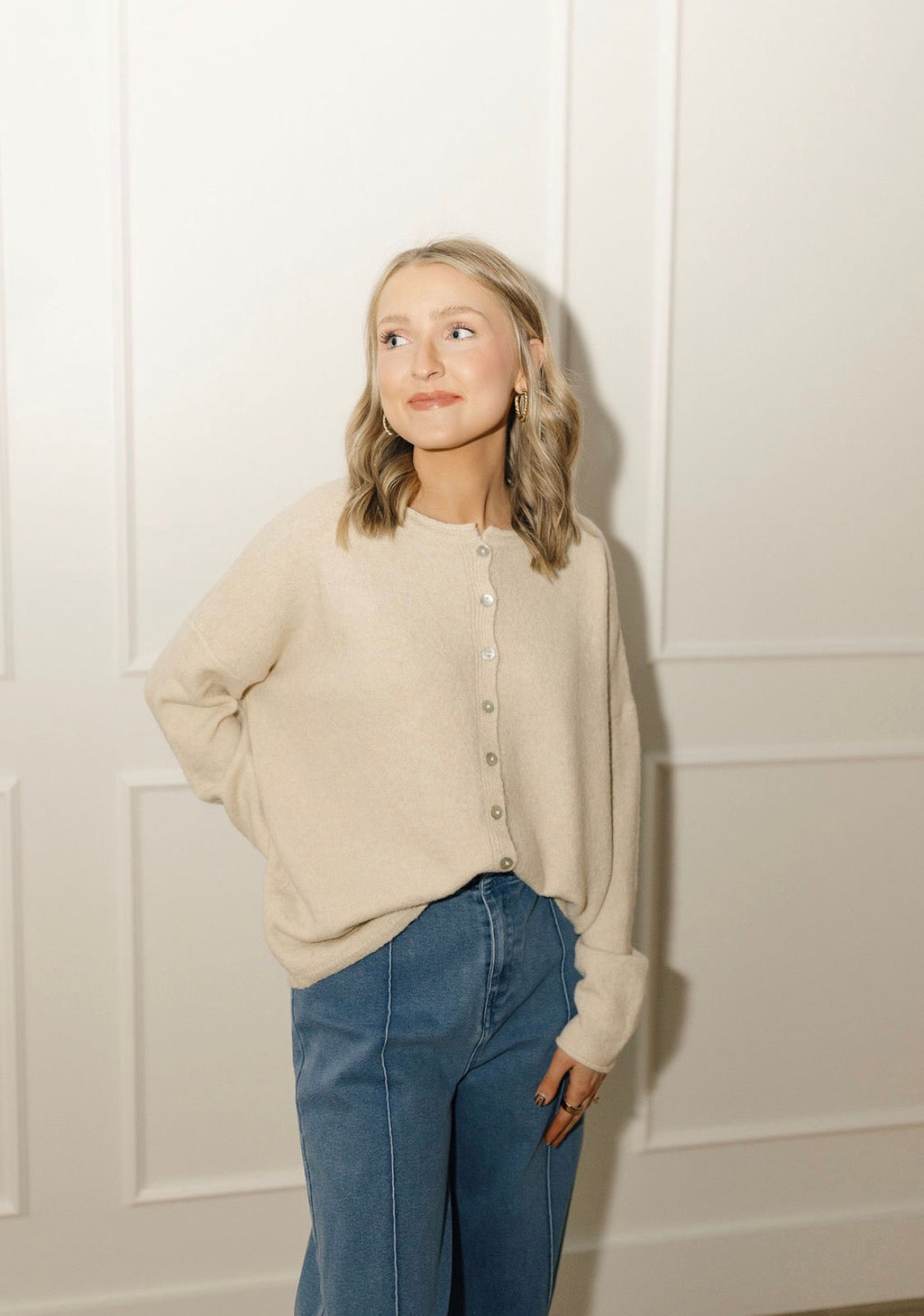 The Everyday Oat Cardi