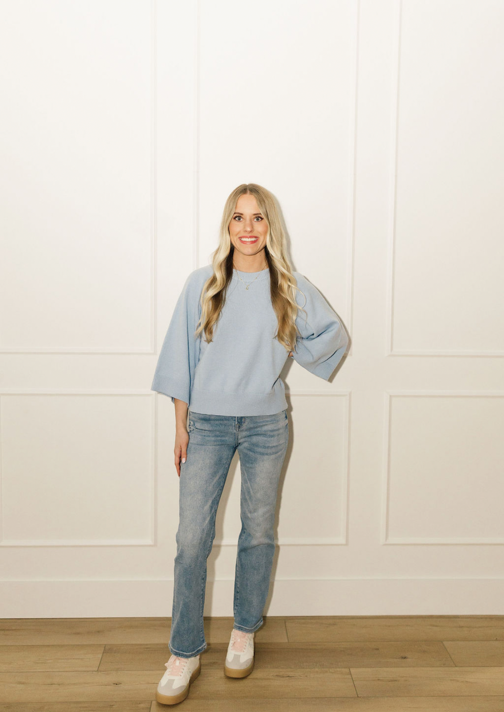 Morning Mist Knit Sweater