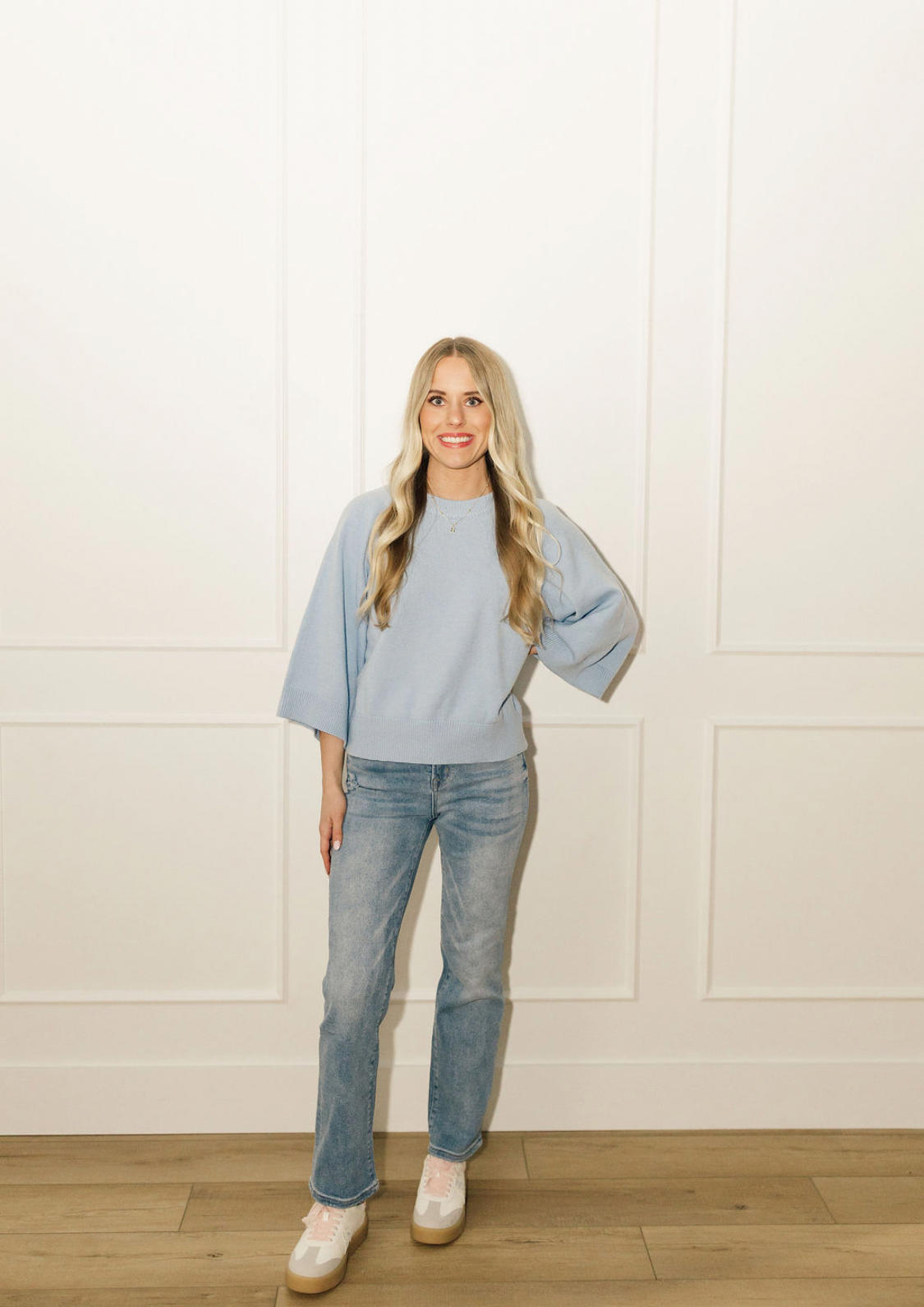 Morning Mist Knit Sweater
