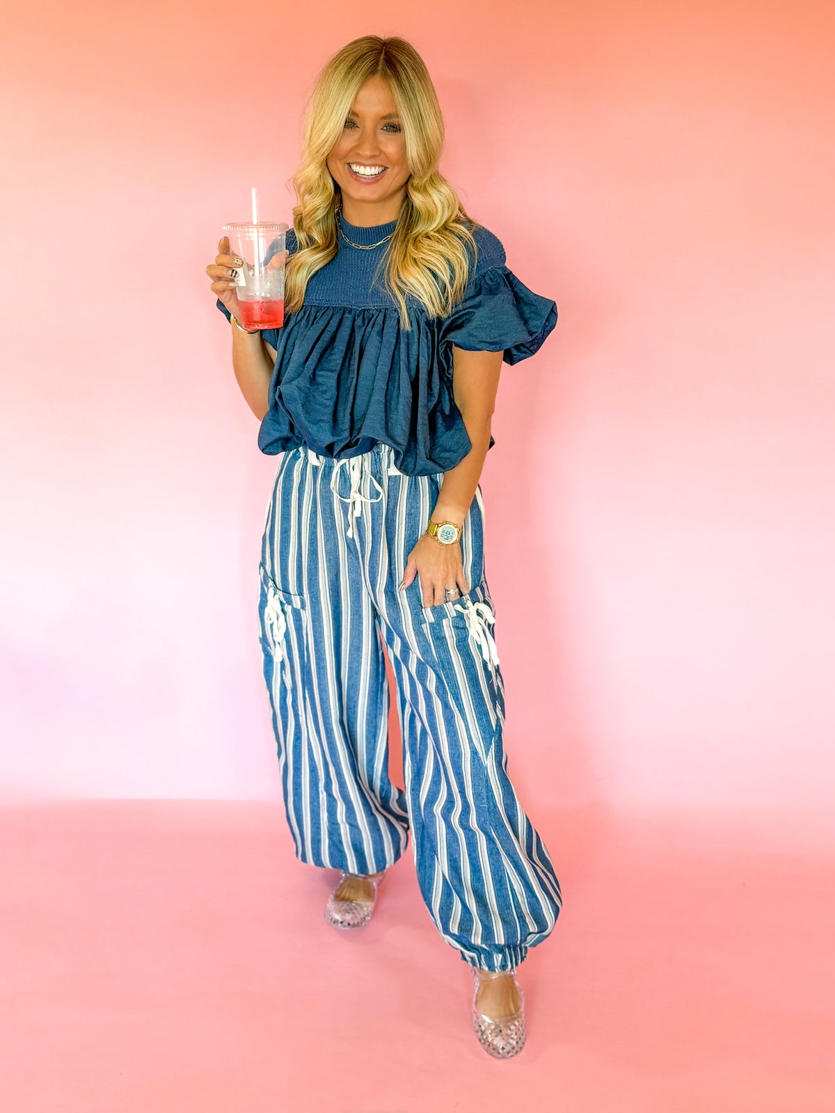Denim Daze Top