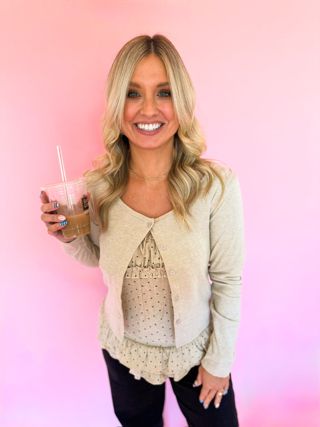 Neutral & Noticed Blouse
