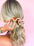 Rust Scrunchie