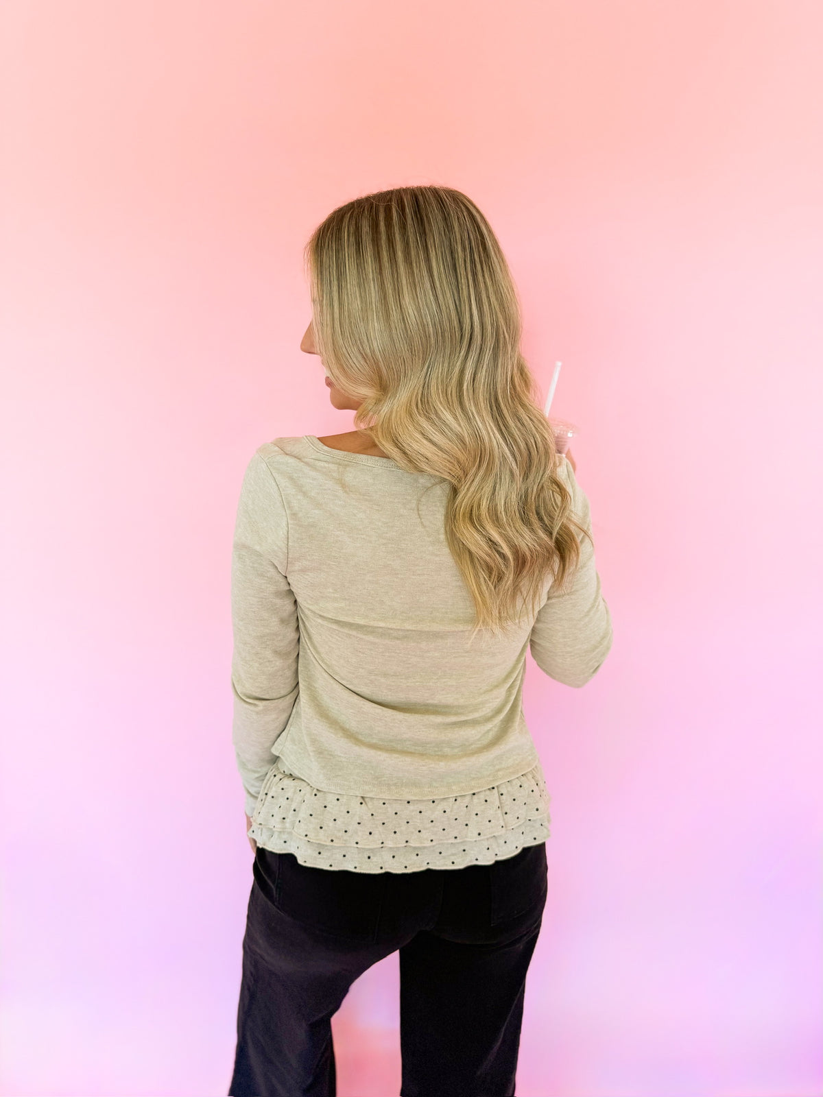 Neutral & Noticed Blouse