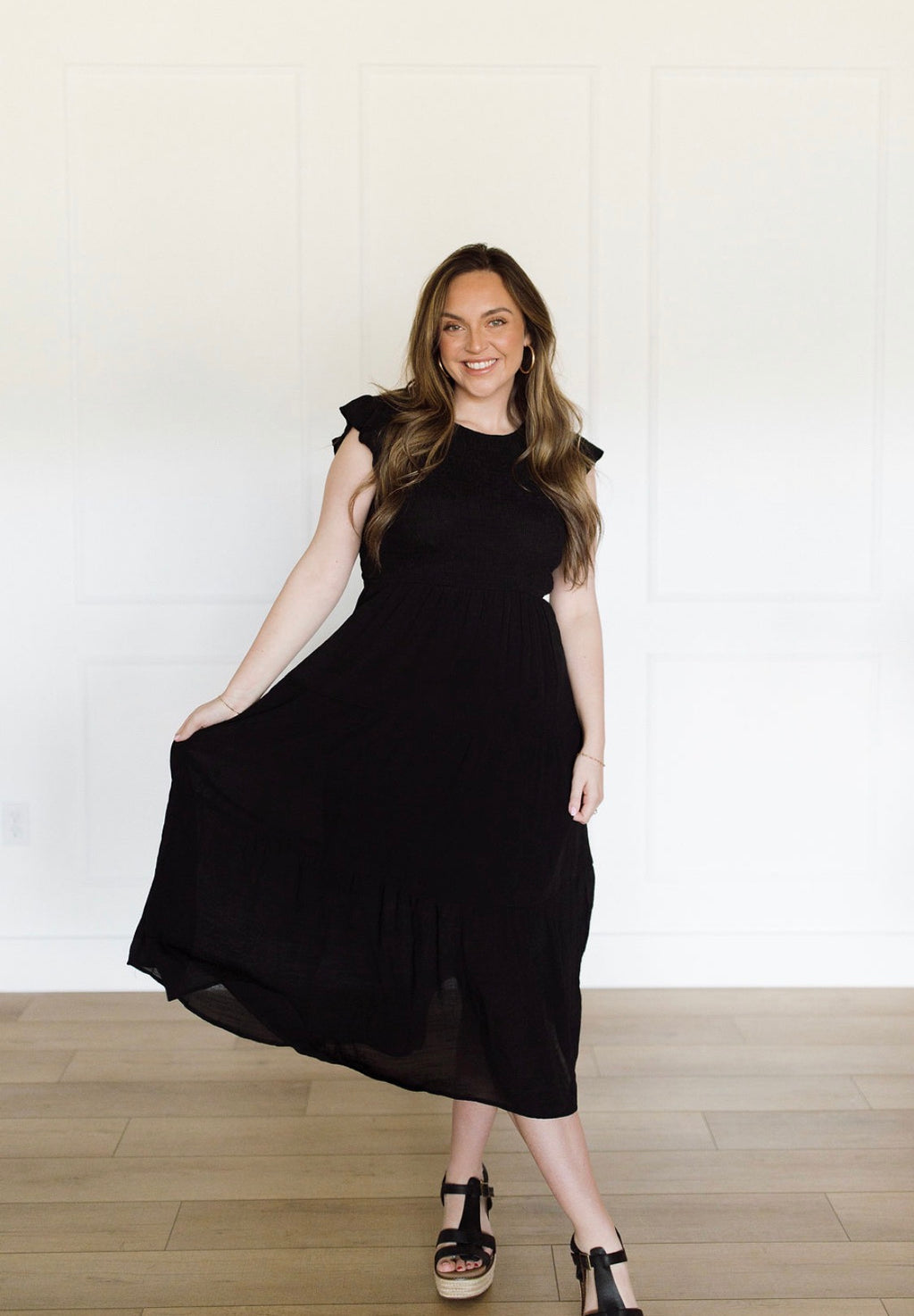 Simple Black Sundress