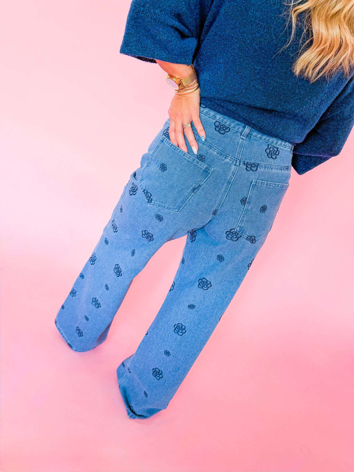 Petals After Dark Jean