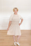 French Terry Raglan Dress