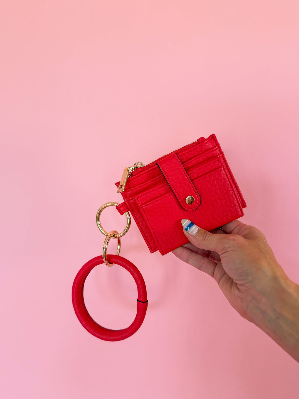 Vegan Wallet with Bangle