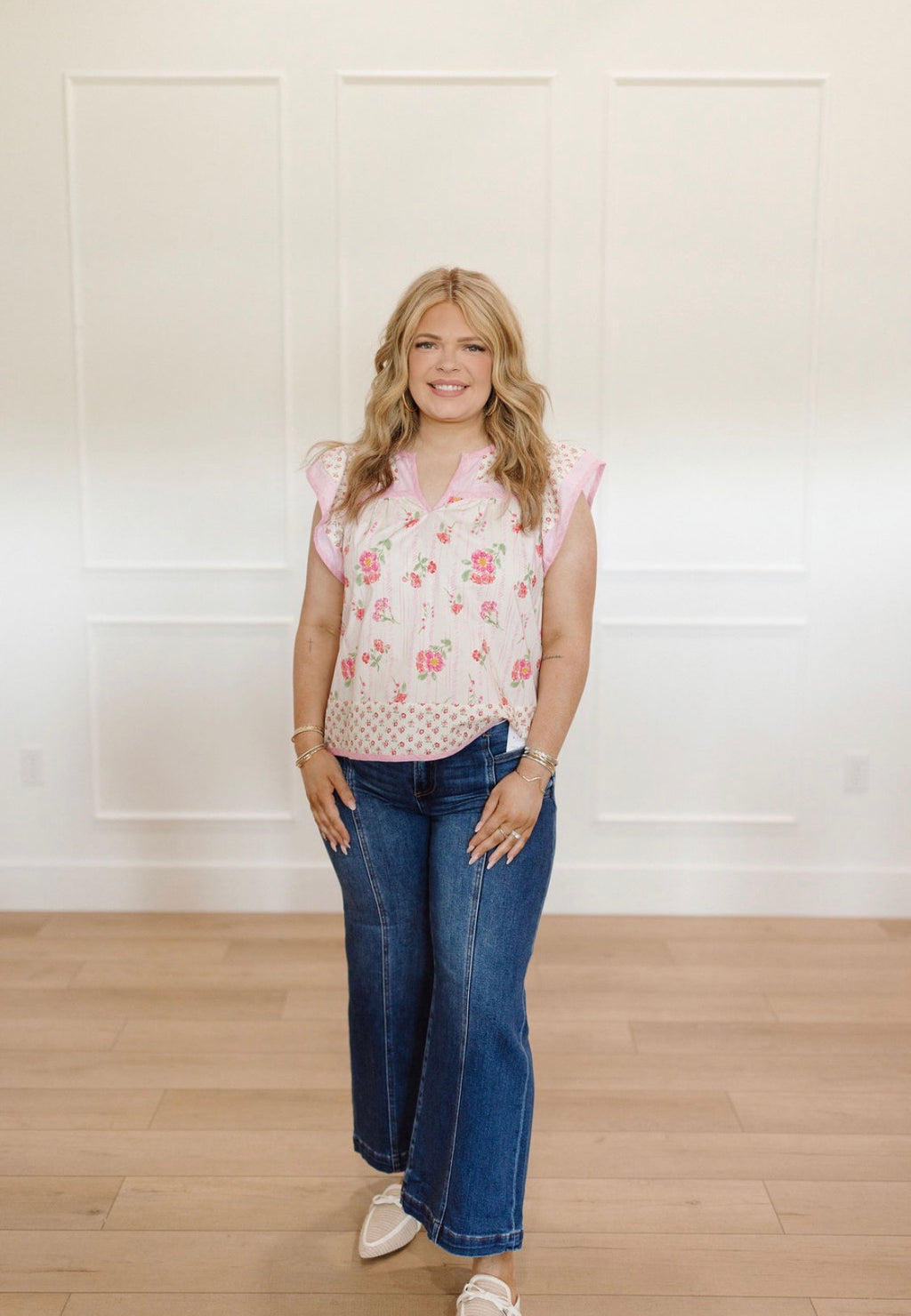 Pattern Pop Top