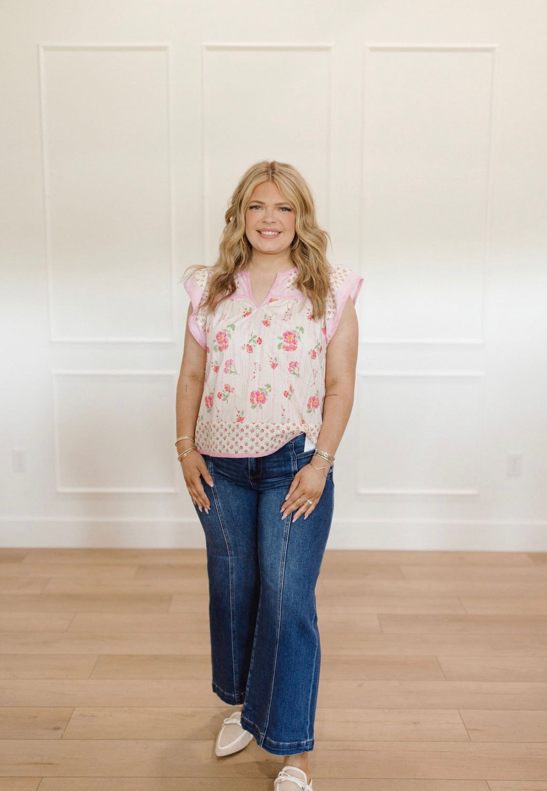 Pattern Pop Top