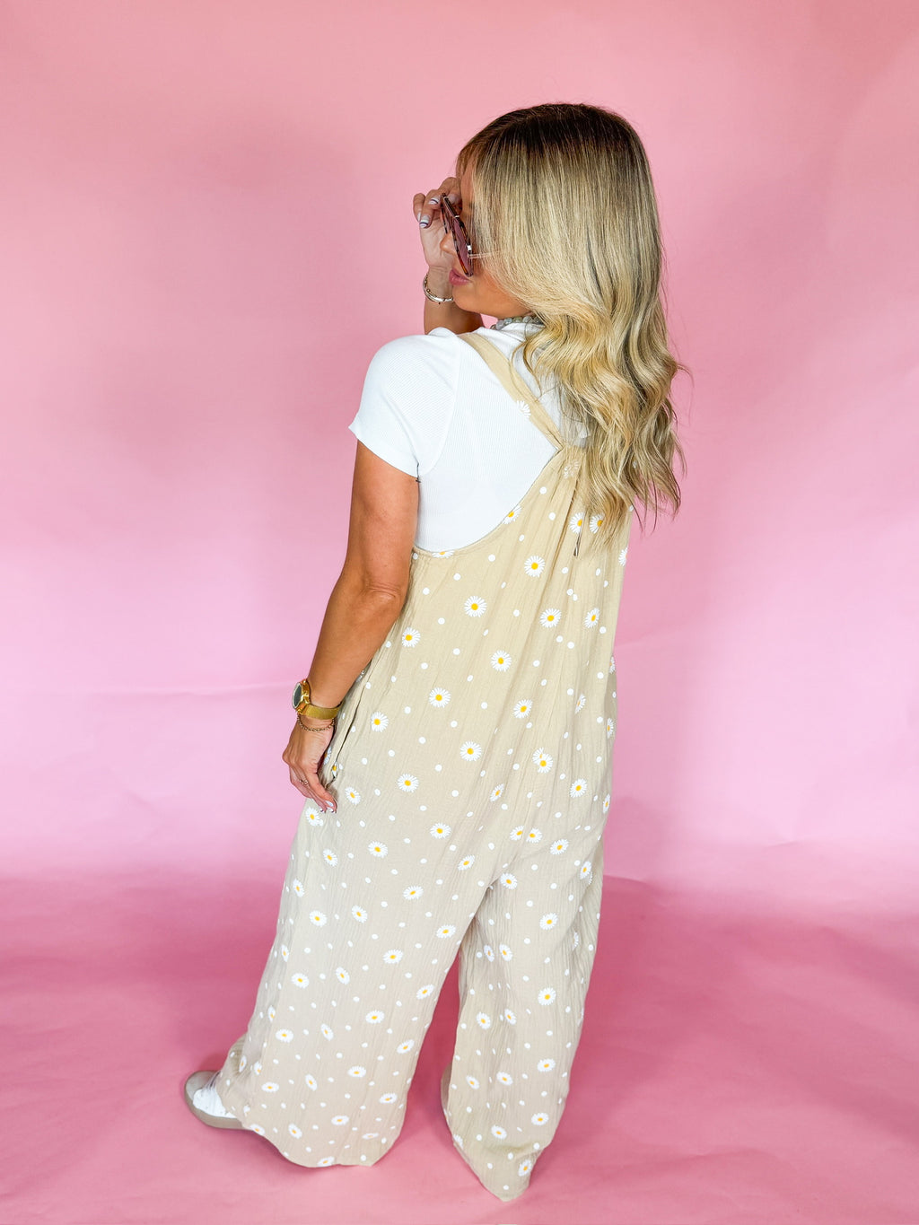 Daisy Daydream Gauze Jumpsuit