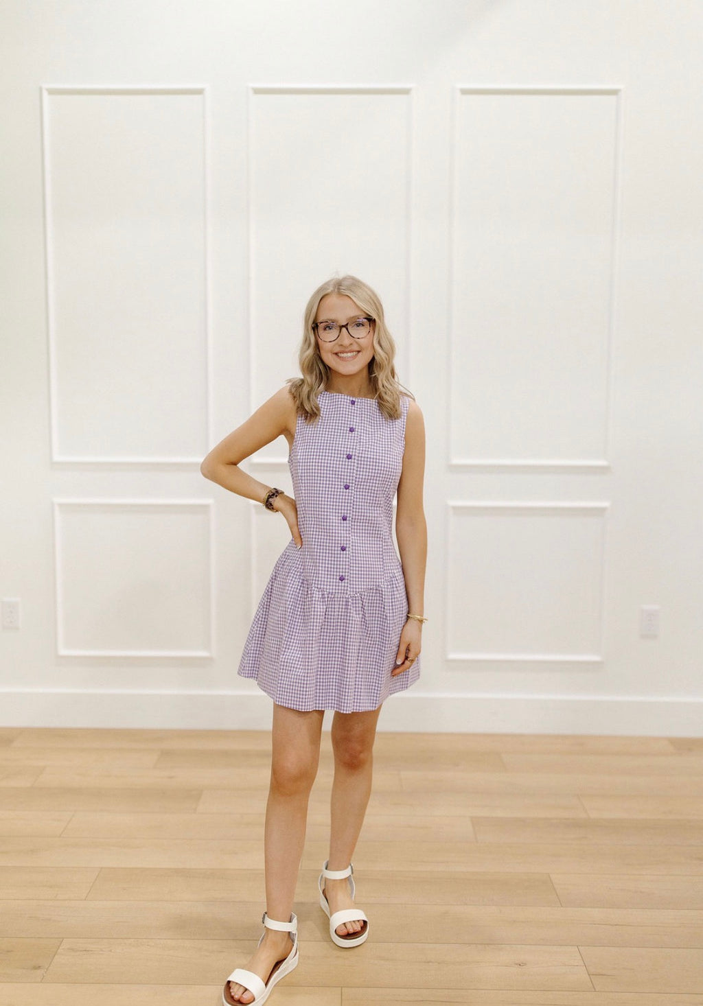 Purple Picnic Dress