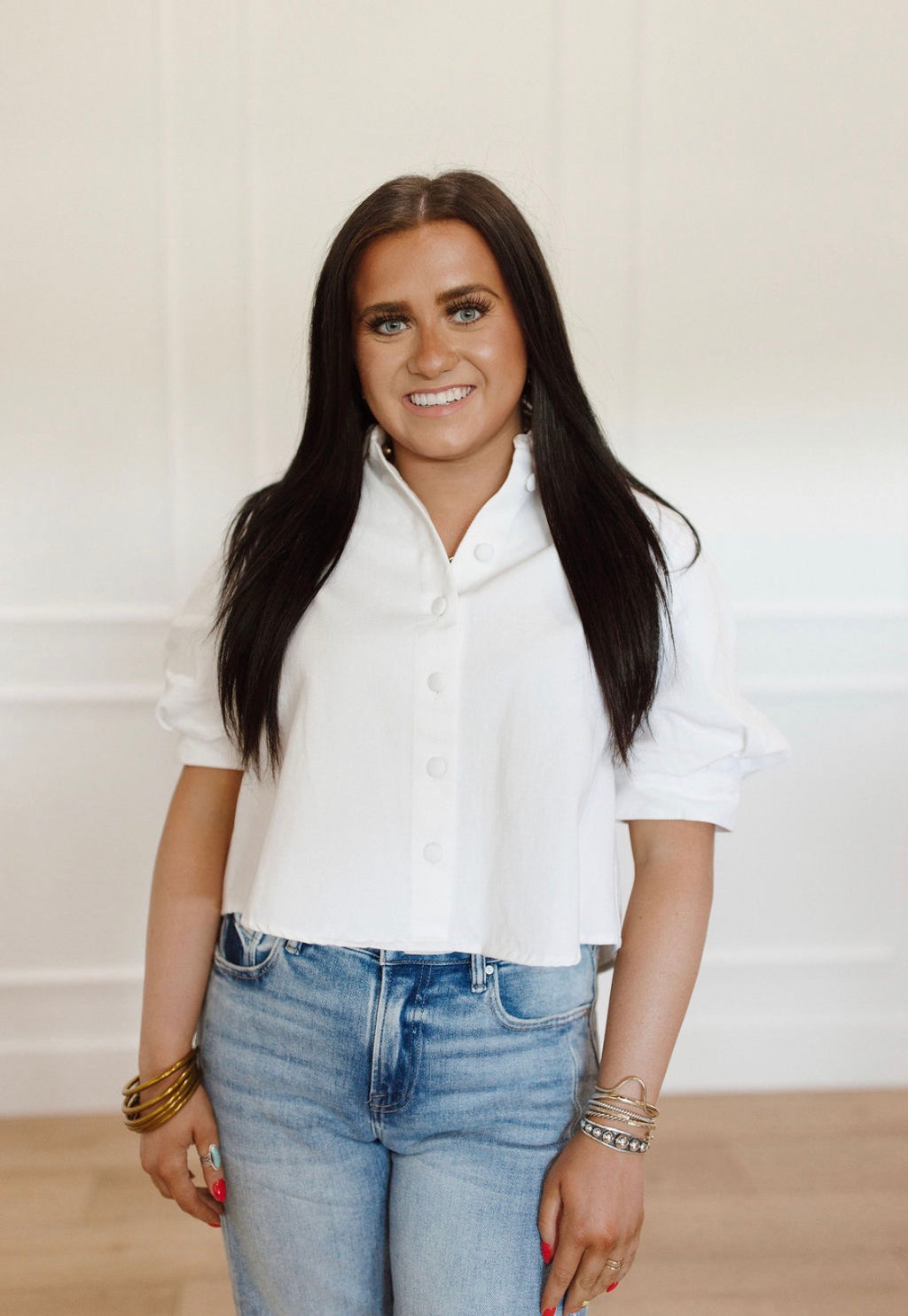 Whimsy White Top