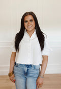 Whimsy White Top