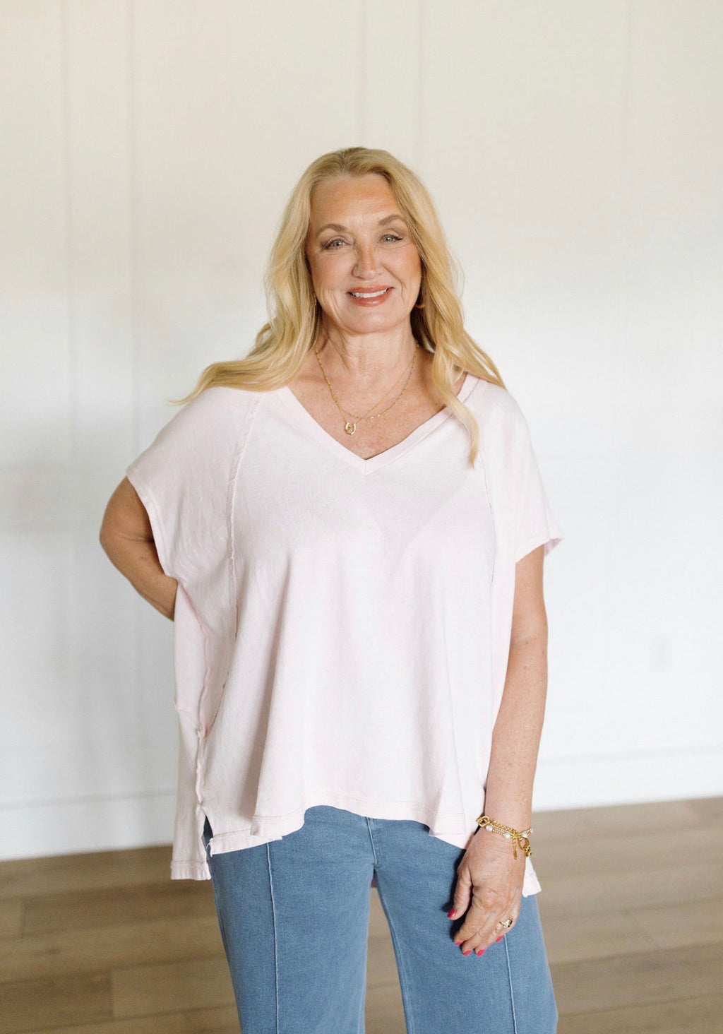 Frayed & Free Top