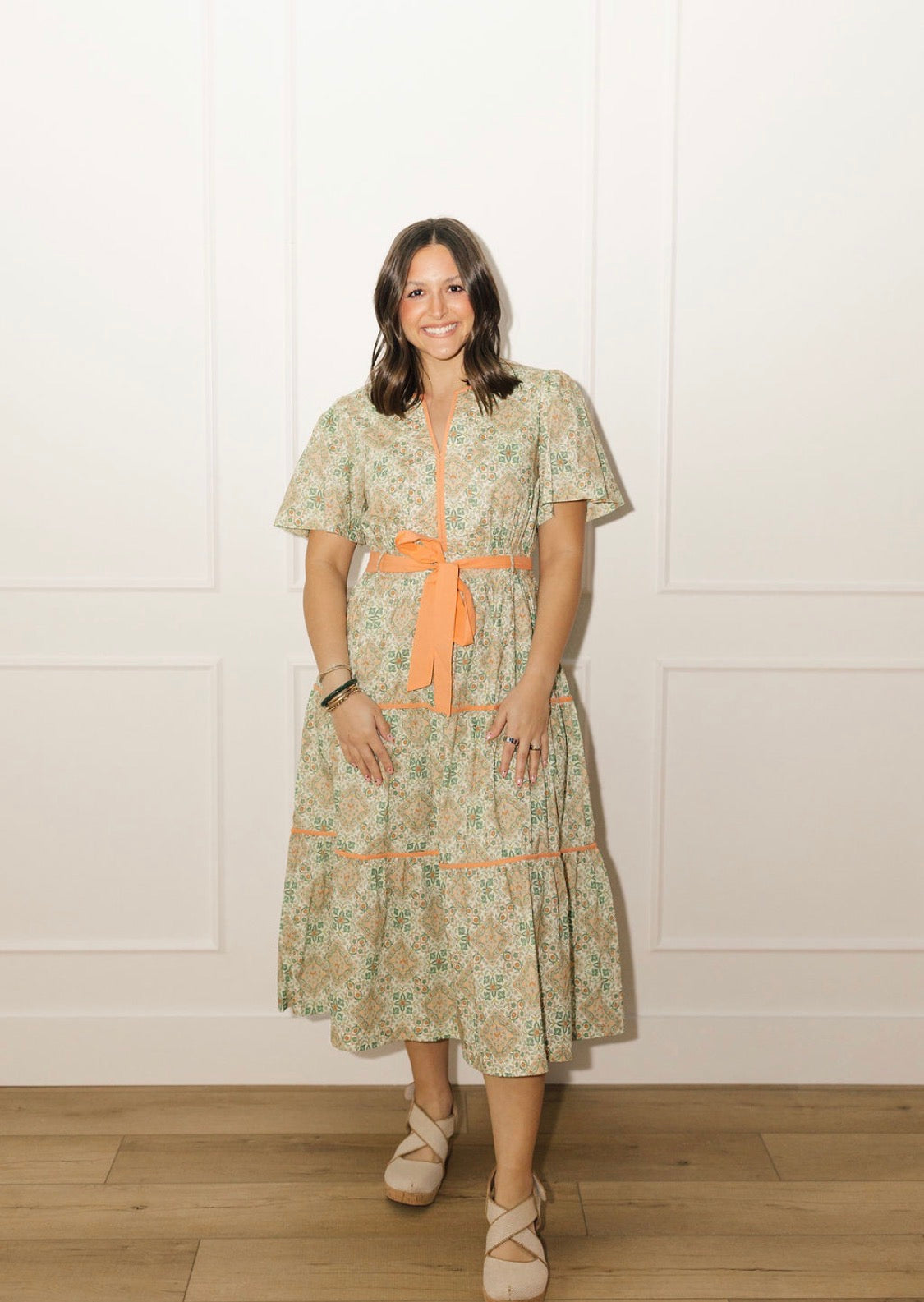 Papaya Breeze Dress