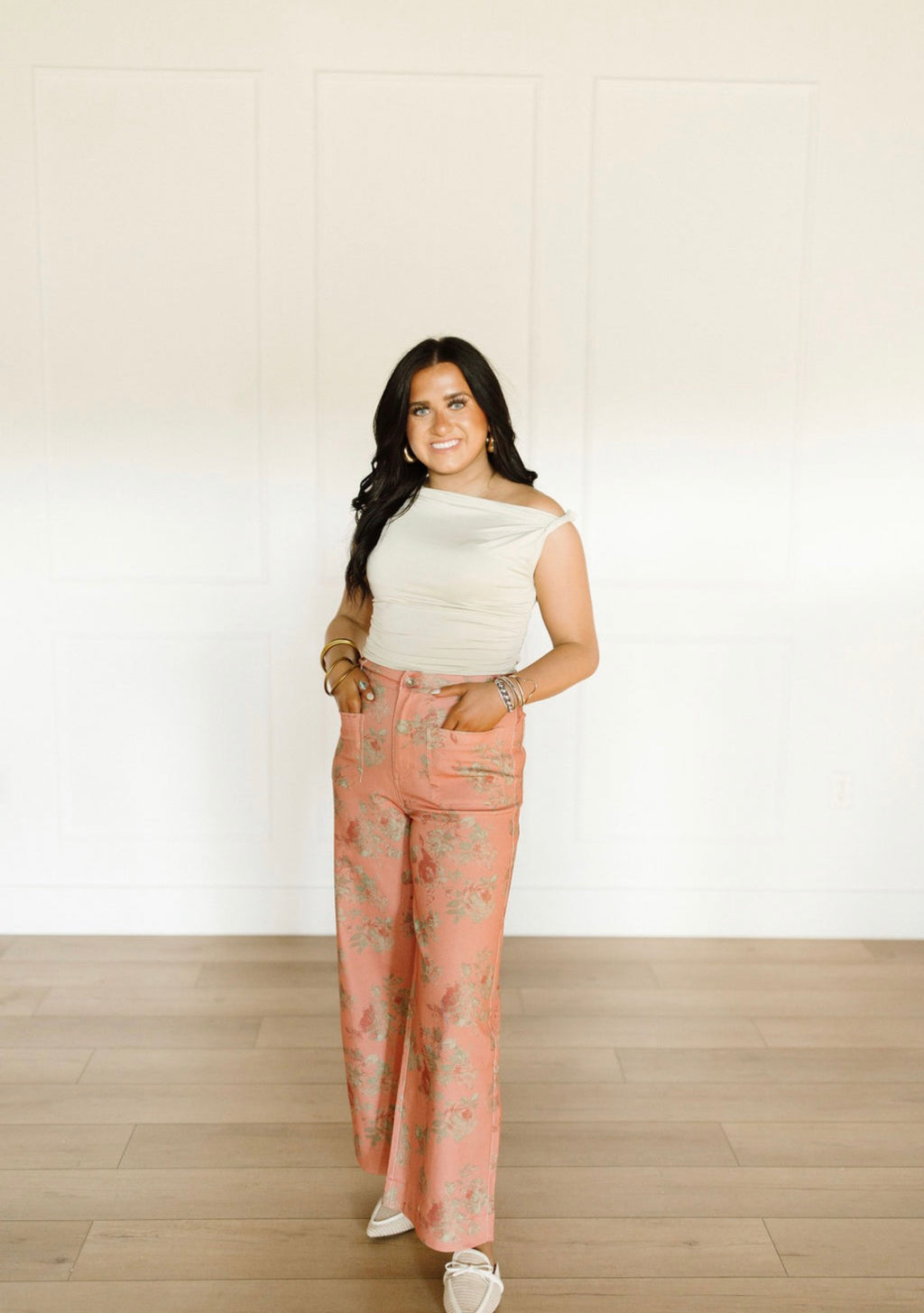 Coral Bloom Pant