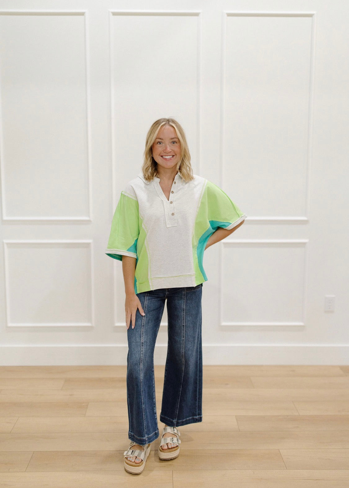 Neon Tide Top