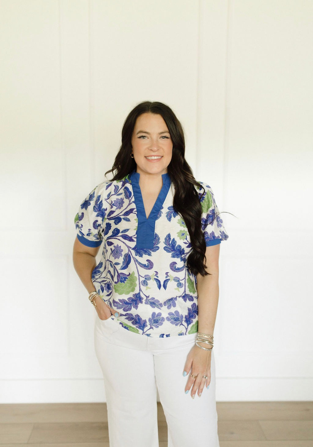 Mist & Bloom Blouse