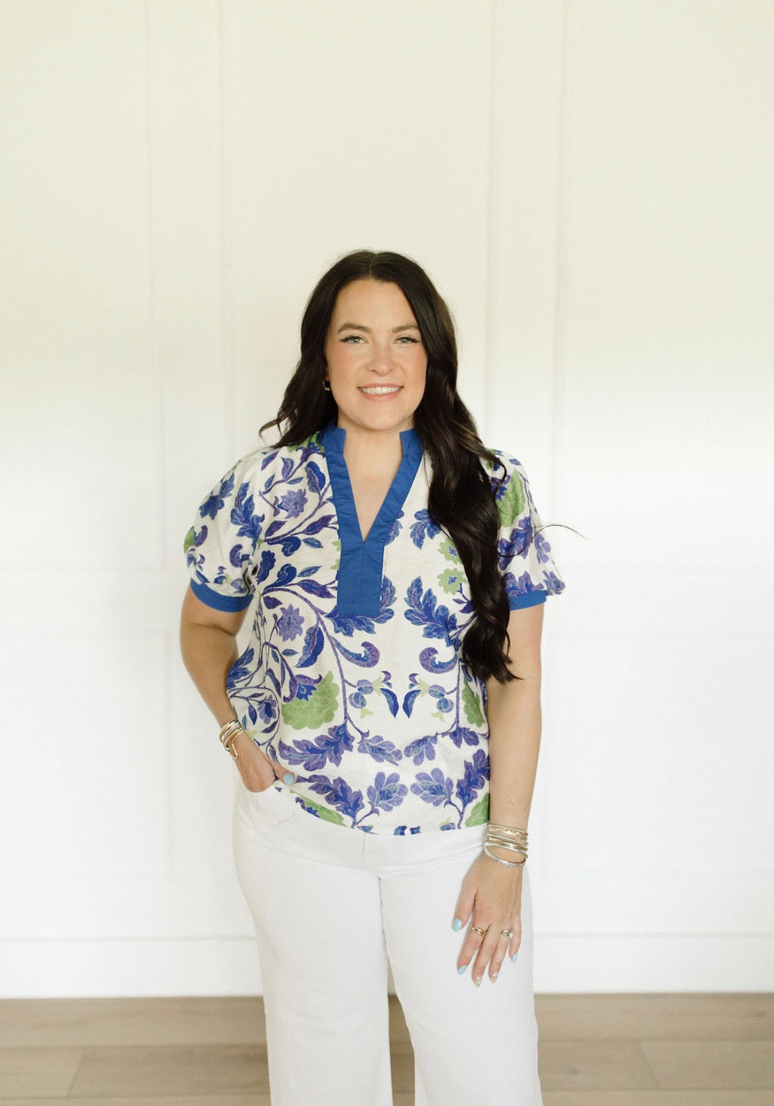Mist & Bloom Blouse