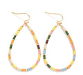 Light Multi Tube Beaded Earring