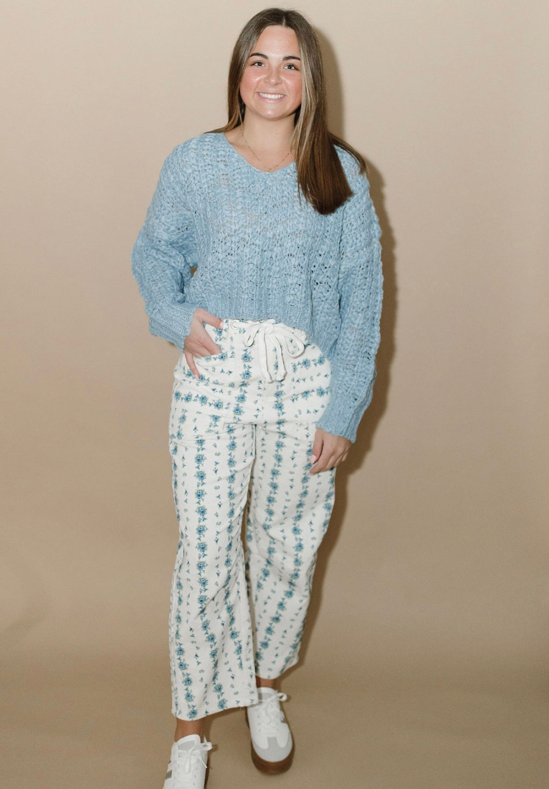 Cloudbound Cable Knit Sweater