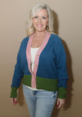 The Trio Tone Knit Cardigan