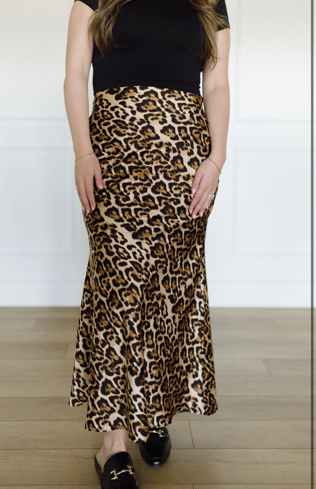 Wild Grace Satin Skirt