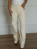 Ivory Textured Jean
