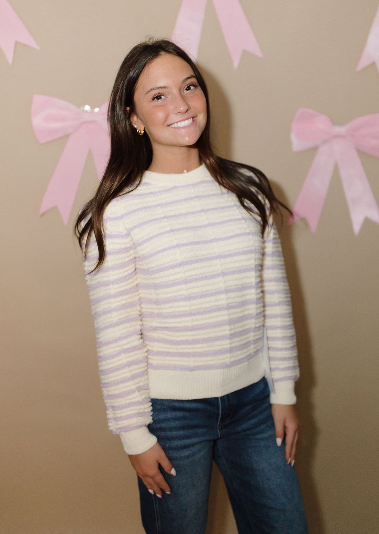 Lavender Lane Sweater
