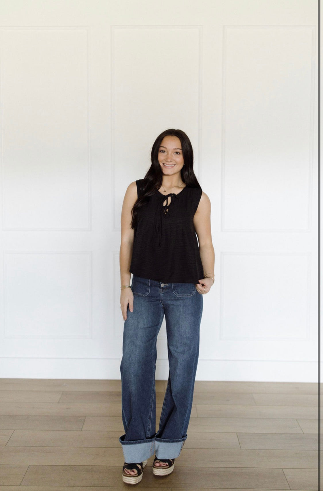 Contrast Charm Top